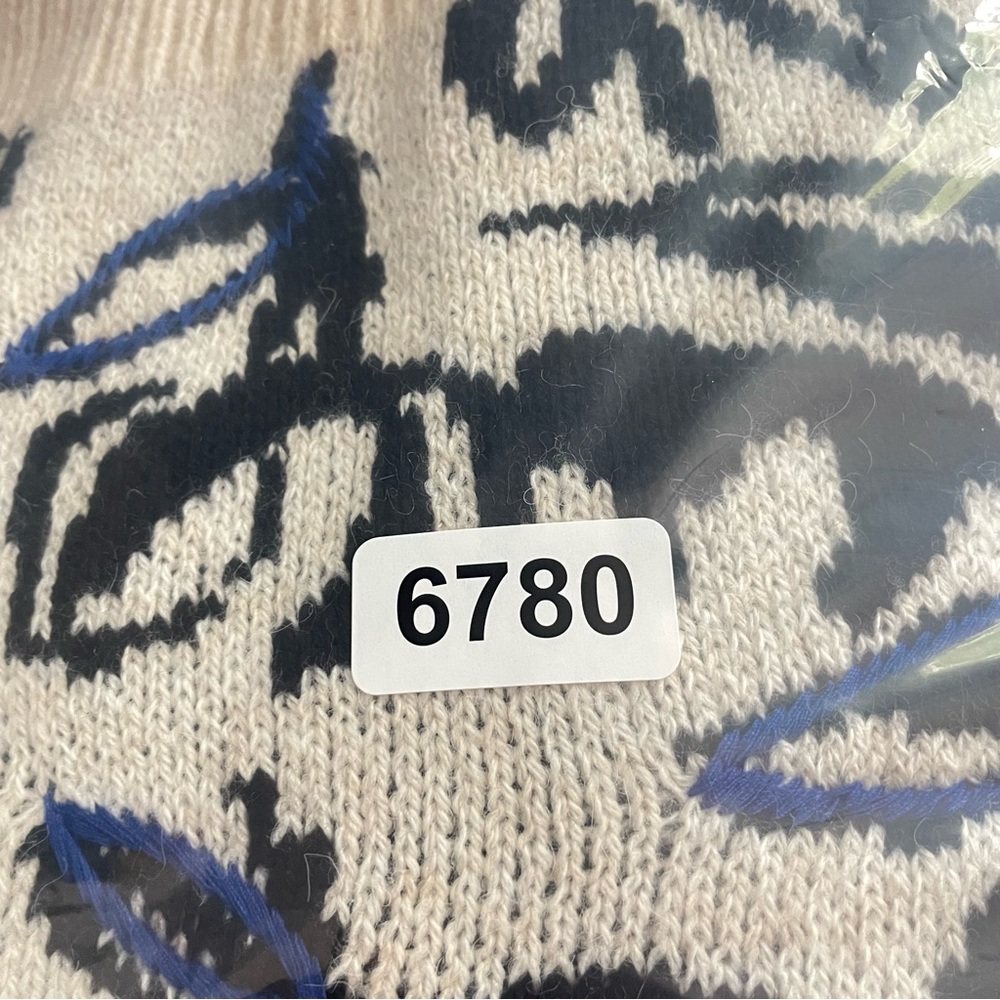 Anthropologie floral pop embroidered crew neck sweater - Picture 12 of 12